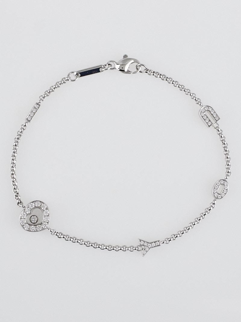 Chopard i new arrivals love you bracelet
