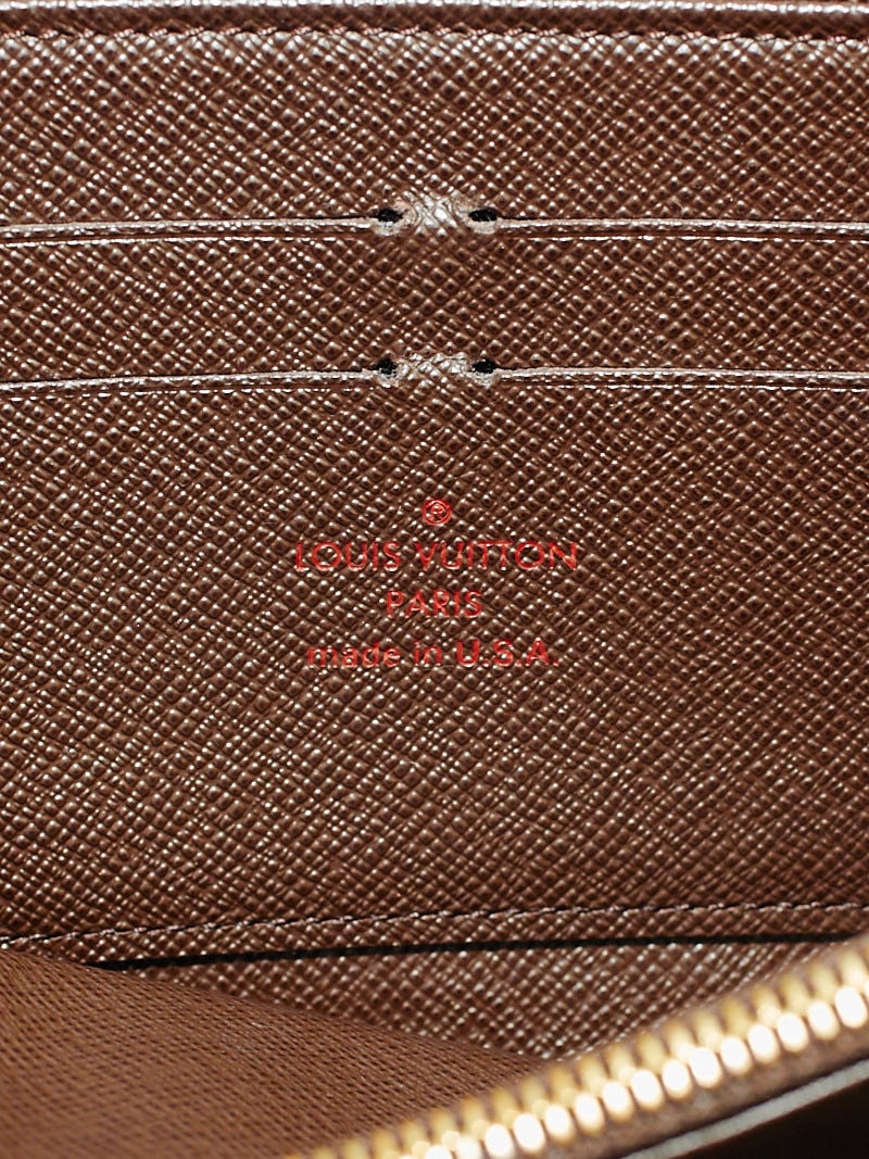 Louis Vuitton Damier Ebene Dark Brown Zippy Wallet - A World Of Goods For  You, LLC