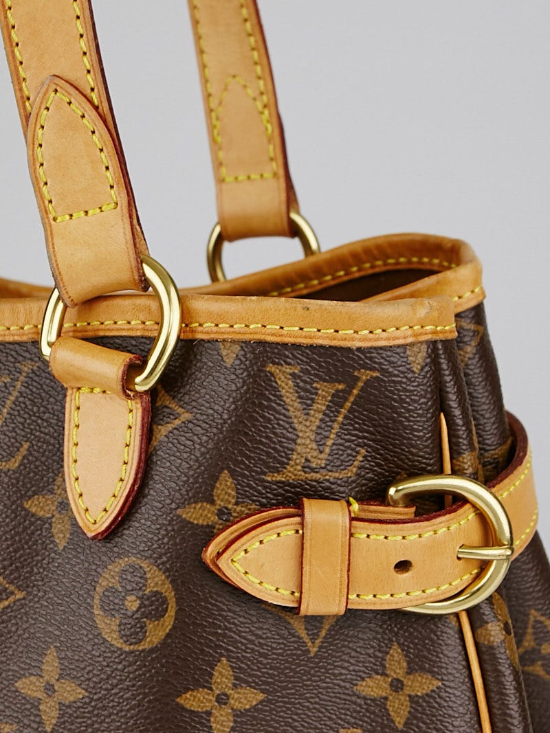 Louis Vuitton Monogram Leather Strap for Watches Brown & Orange 20mm