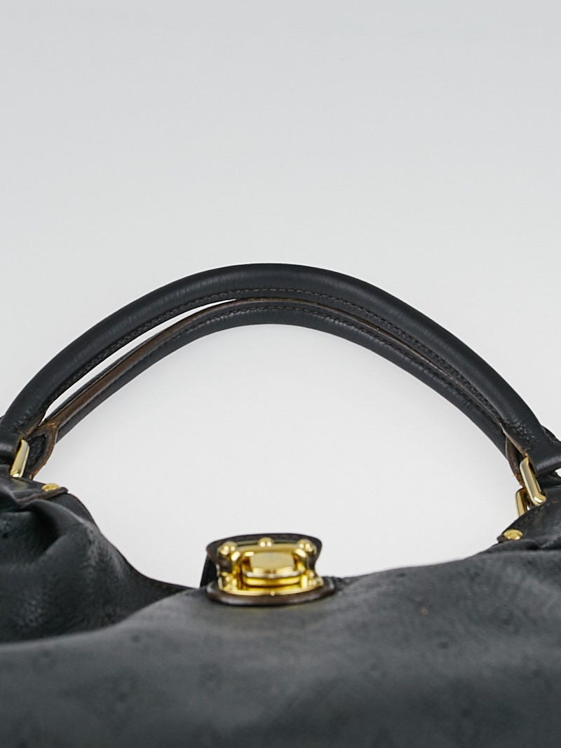 Louis Vuitton Black Monogram Mahina Solar Leather Pony-style calfskin  ref.946477 - Joli Closet