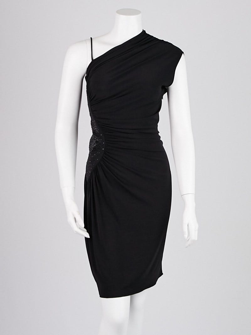 Armani collezioni black dress online