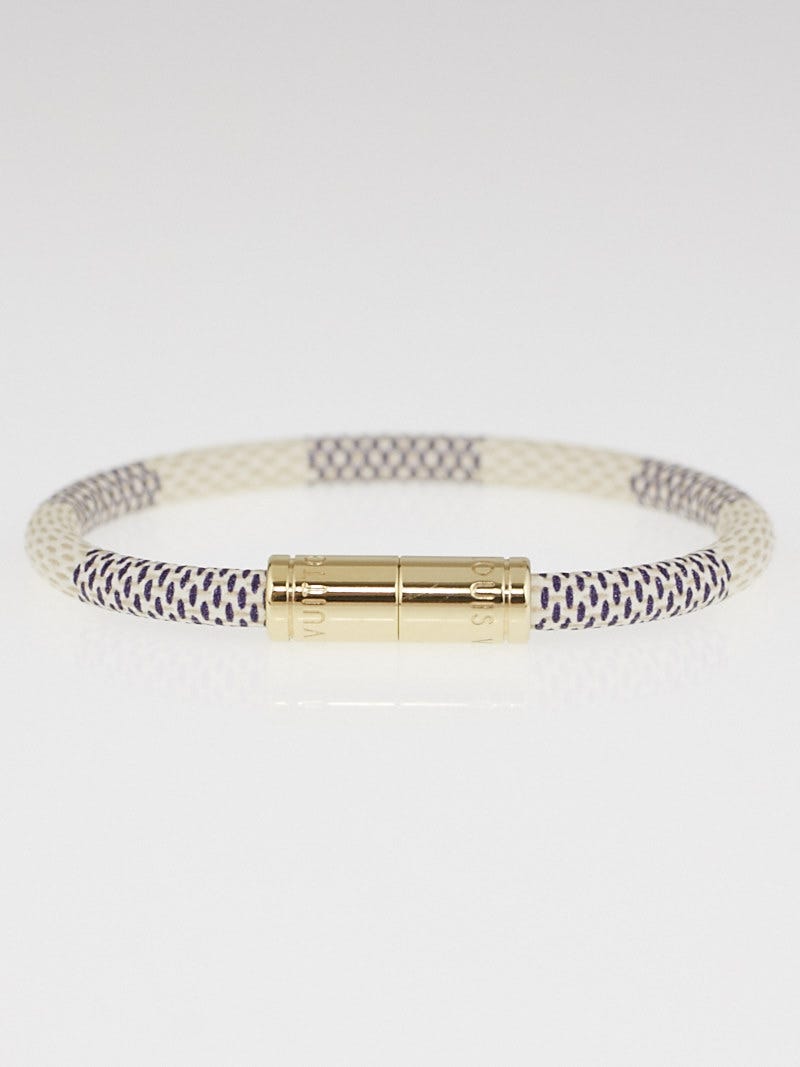 Louis Vuitton Keep It Bracelet Damier Azur - I Love Handbags