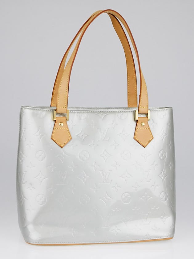 Louis Vuitton Silver Monogram Vernis Houston Bag