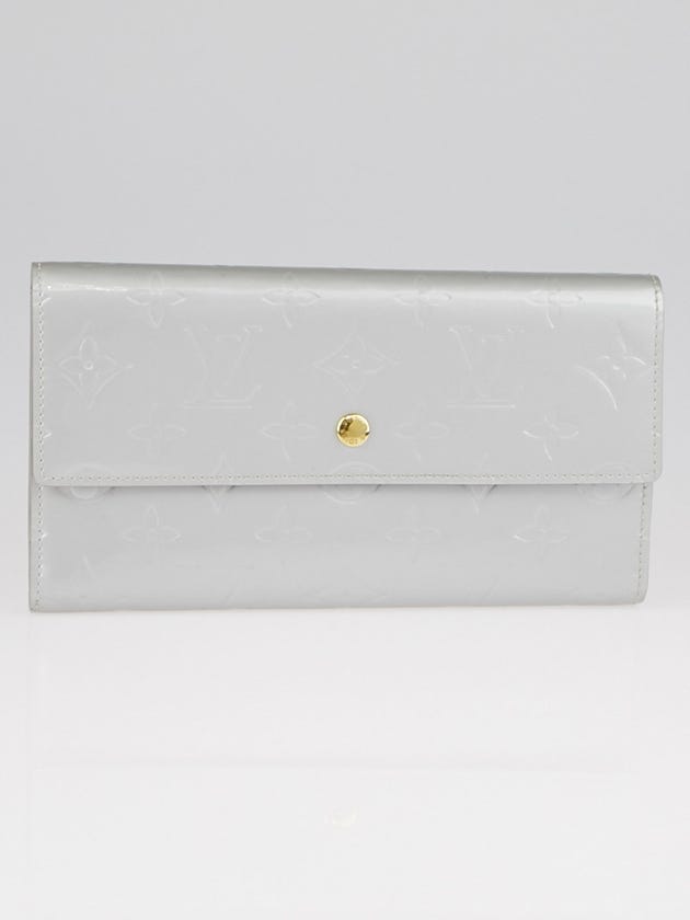 Louis Vuitton Silver Monogram Vernis Porte-Tresor International Wallet