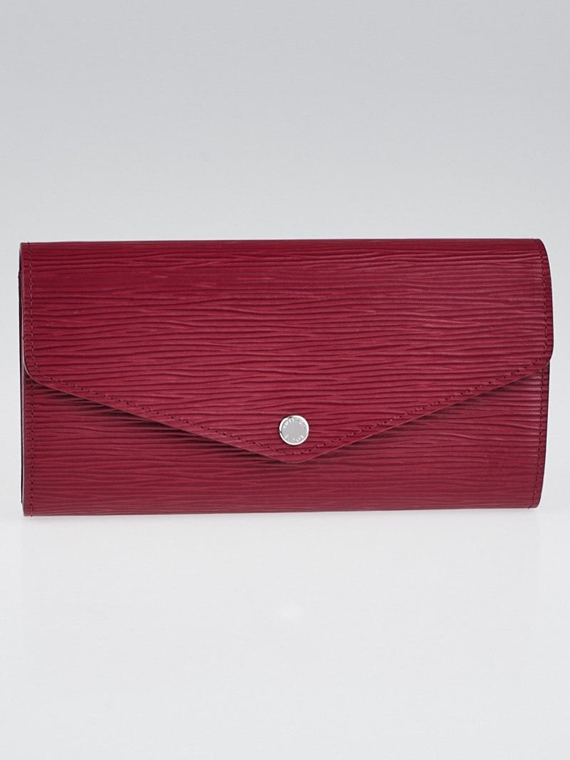 Louis Vuitton Fuchsia Epi Leather Sarah NM3 Wallet