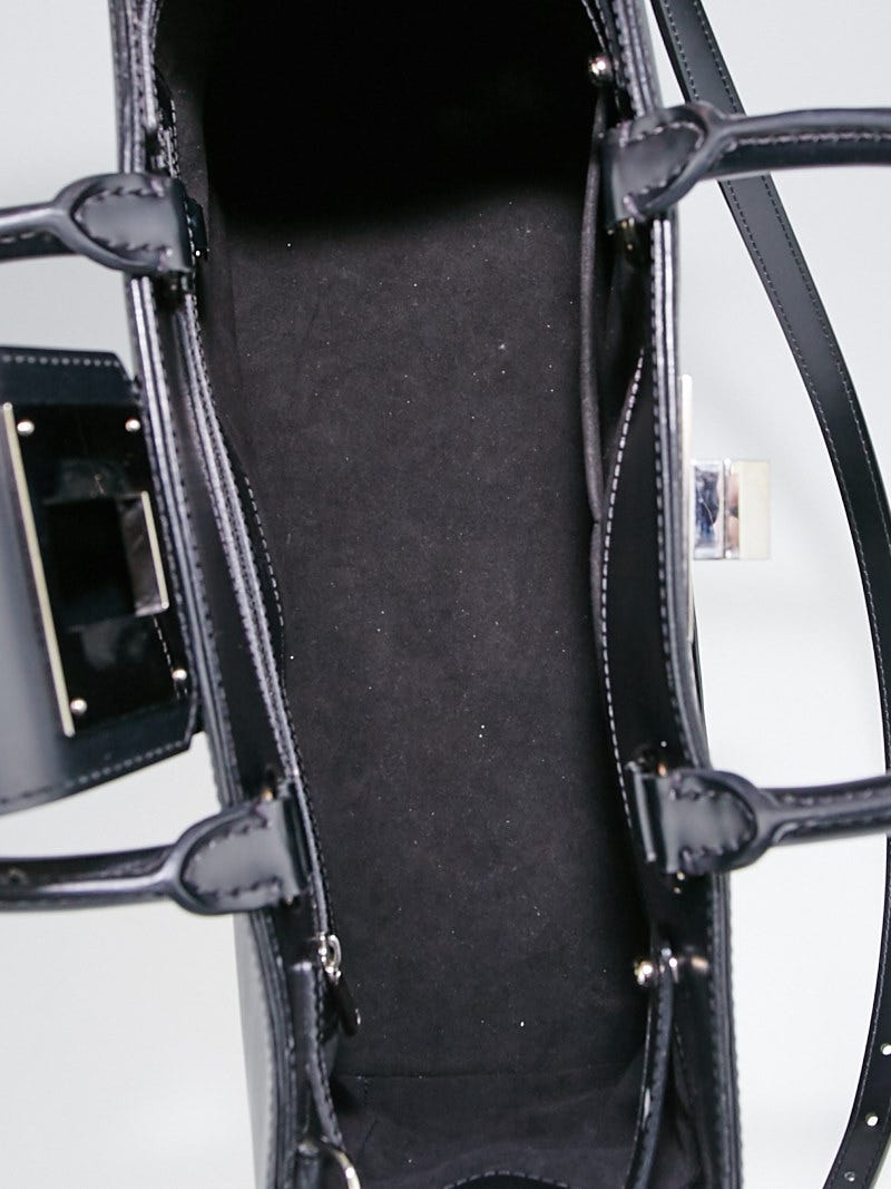 Louis Vuitton Black Epi Leather Mirabeau PM Bag - LabelCentric