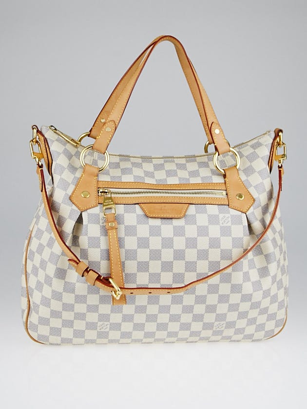 Louis Vuitton Damier Azur Canvas Evora MM Bag