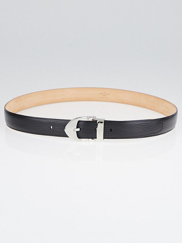Louis Vuitton Black Epi Leather Belt Size 95/38