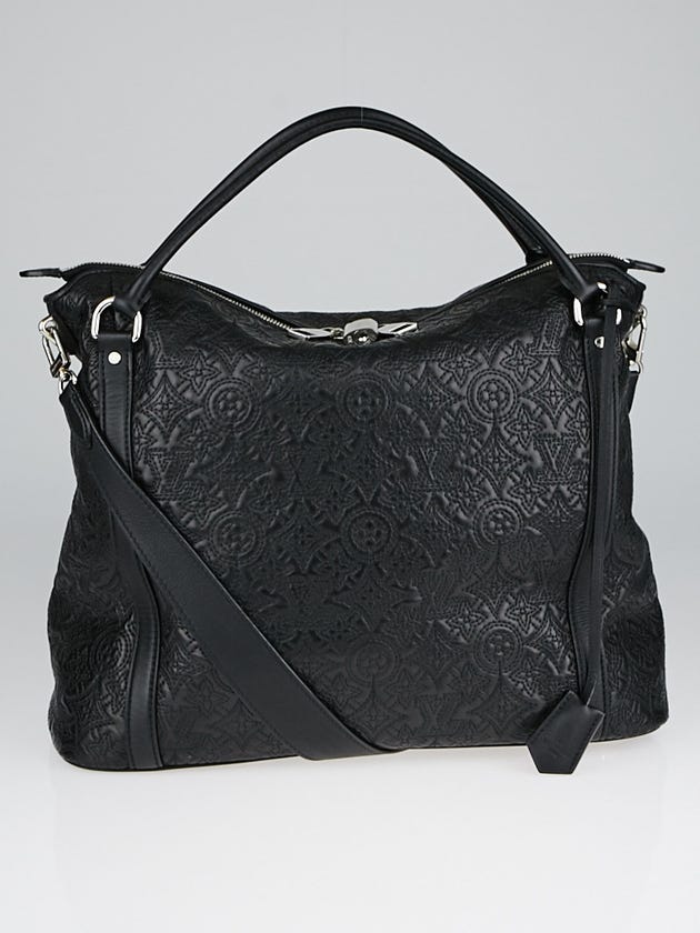 Louis Vuitton Black Monogram Antheia Leather Ixia MM Bag