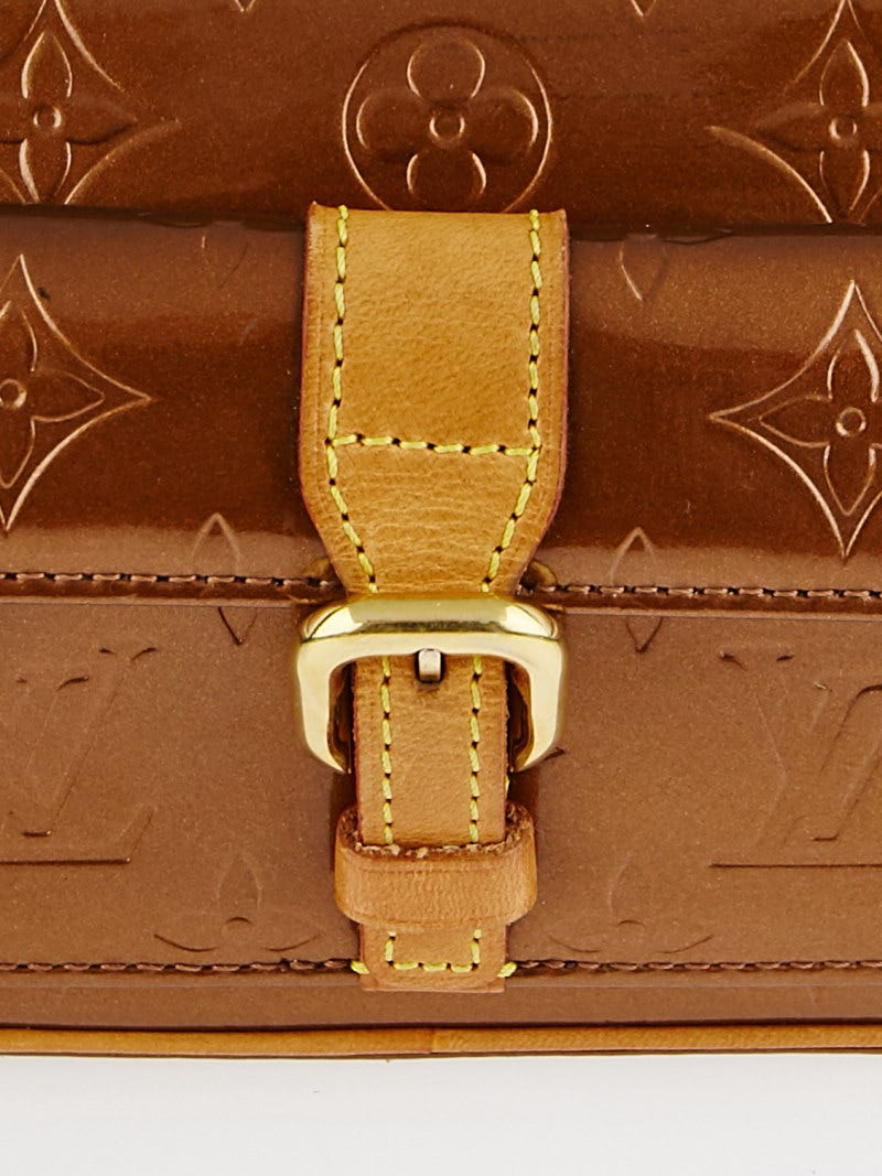 Louis Vuitton Bronze Monogram Vernis Christie PM Bag Louis Vuitton