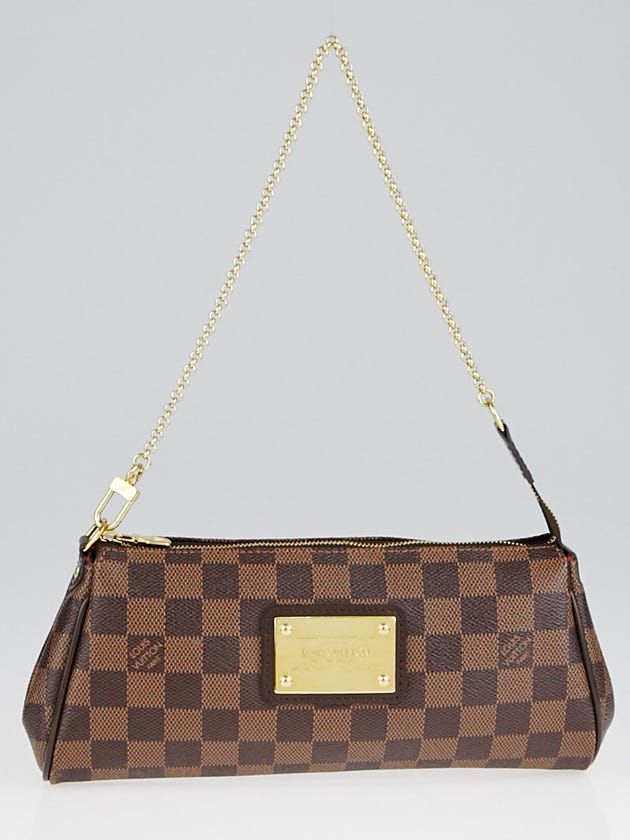 Louis Vuitton Damier Canvas Eva Clutch Bag