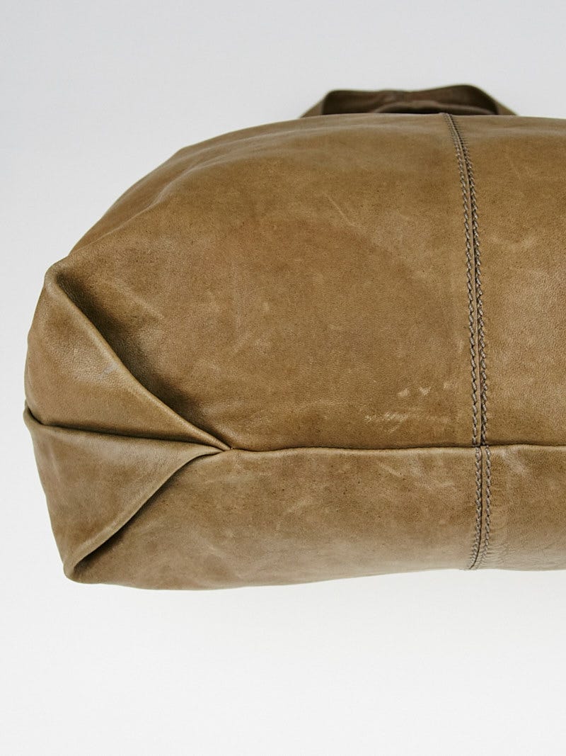 Givenchy Brown Zanzi Lambskin Leather George V Bag - Yoogi's Closet