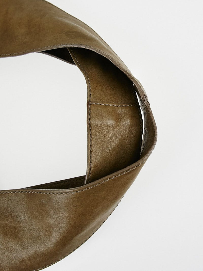 Givenchy Brown Zanzi Lambskin Leather George V Bag | Yoogi's