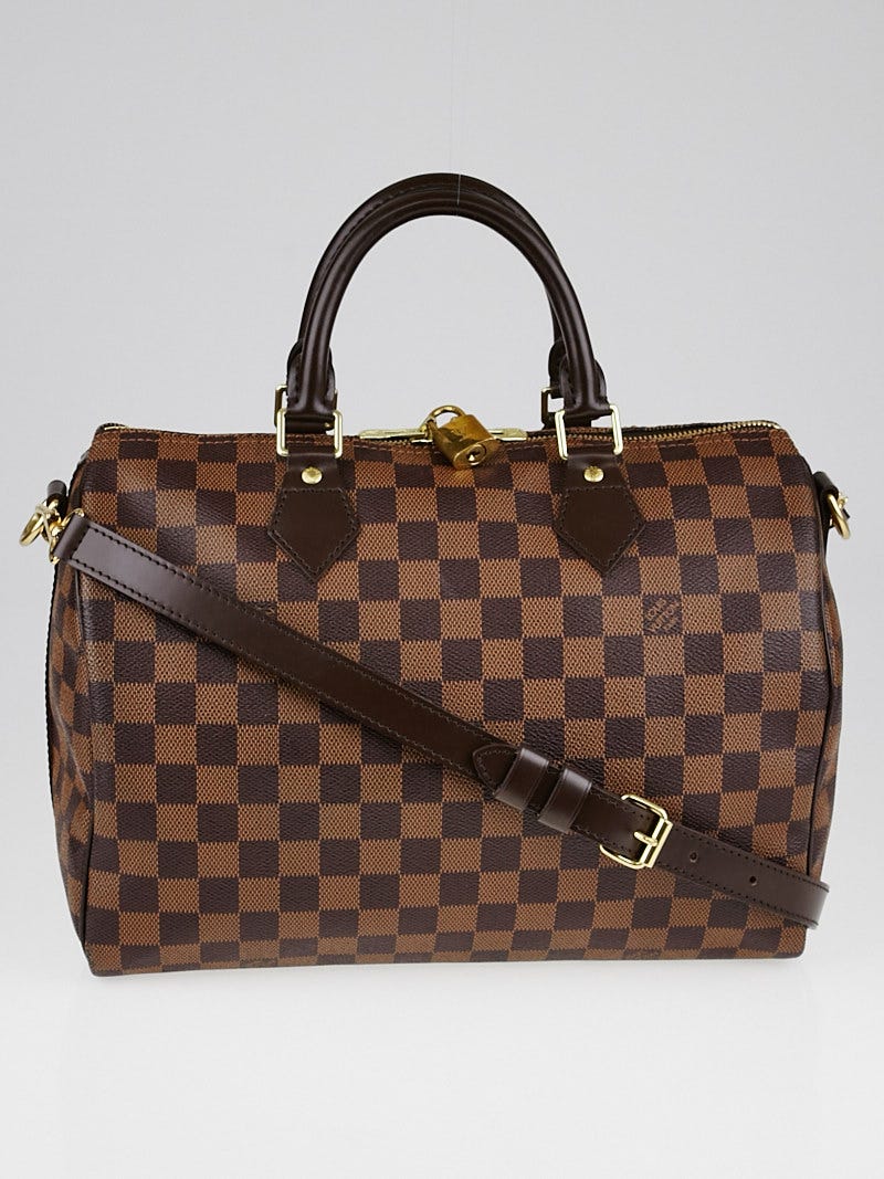 Louis Vuitton Damier Canvas Speedy Bandouliere 30 Bag