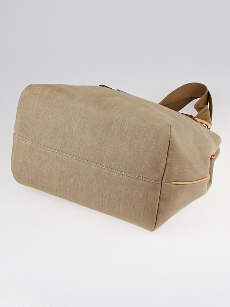 Louis Vuitton Argile Denim Articles de Voyage Cabas Denim Tote Bag -  Yoogi's Closet