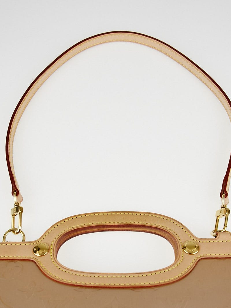 Louis Vuitton Pearl Monogram Vernis Roxbury Drive Bag