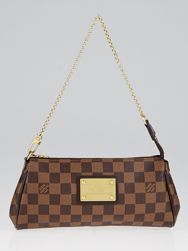 Louis Vuitton Damier Canvas Eva Clutch Bag