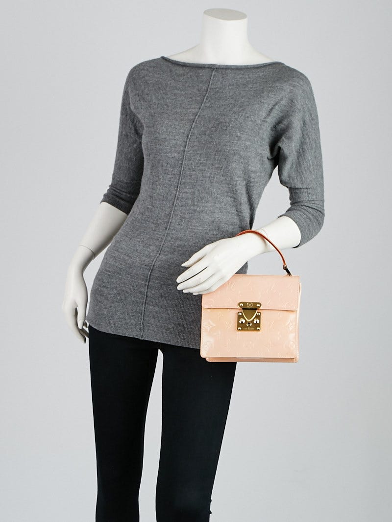 Louis Vuitton Rose Ballerine Monogram Vernis Leather Spring Street NM Bag -  Yoogi's Closet