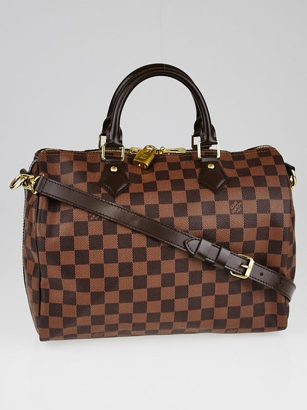 Louis Vuitton Damier Canvas Speedy Bandouliere 30 Bag