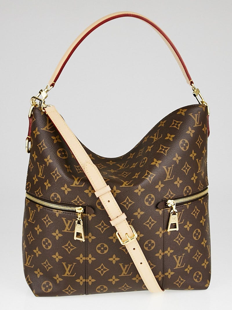 Authentic Louis Vuitton Monogram Melie Hobo Shoulder Bag