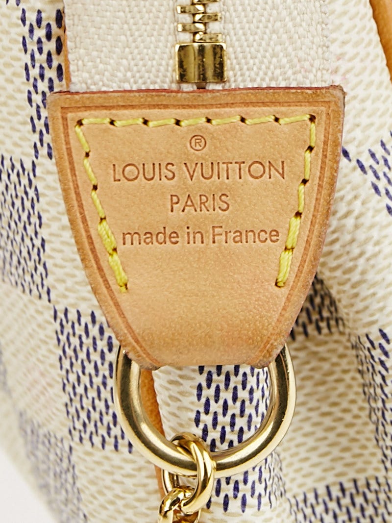 Louis Vuitton Damier Canvas Eva Clutch Bag - Yoogi's Closet