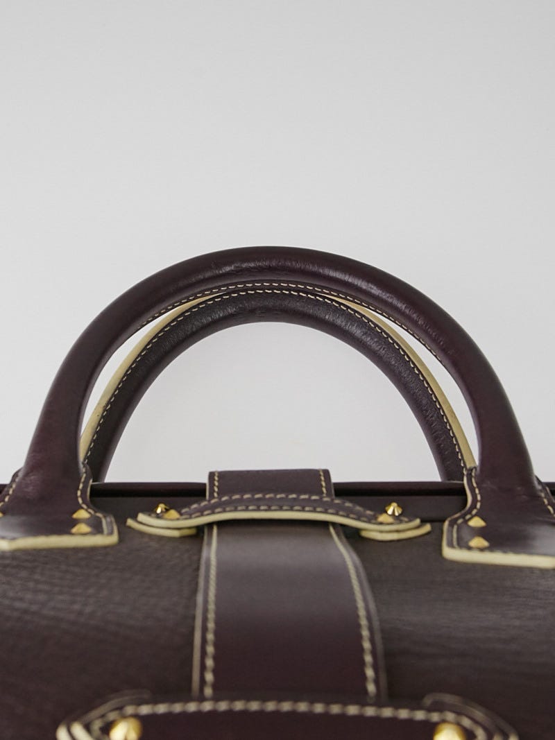 Louis Vuitton Suhali L'ingenieux Handbag Leather PM Grey Patent