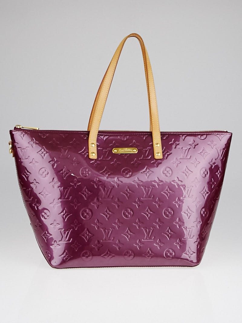 Sell Louis Vuitton Monogram Vernis Bellevue GM Bag - Red