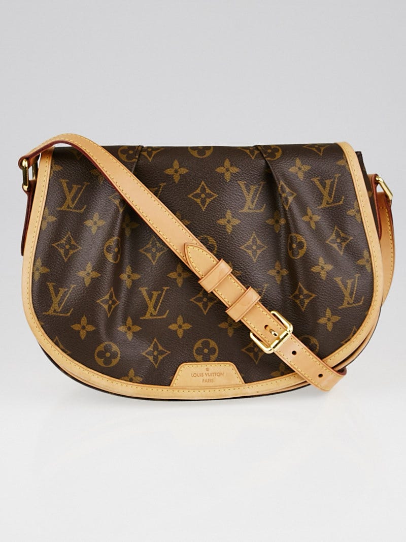 Louis Vuitton Monogram Menilmontant Pm Baggage Size 2