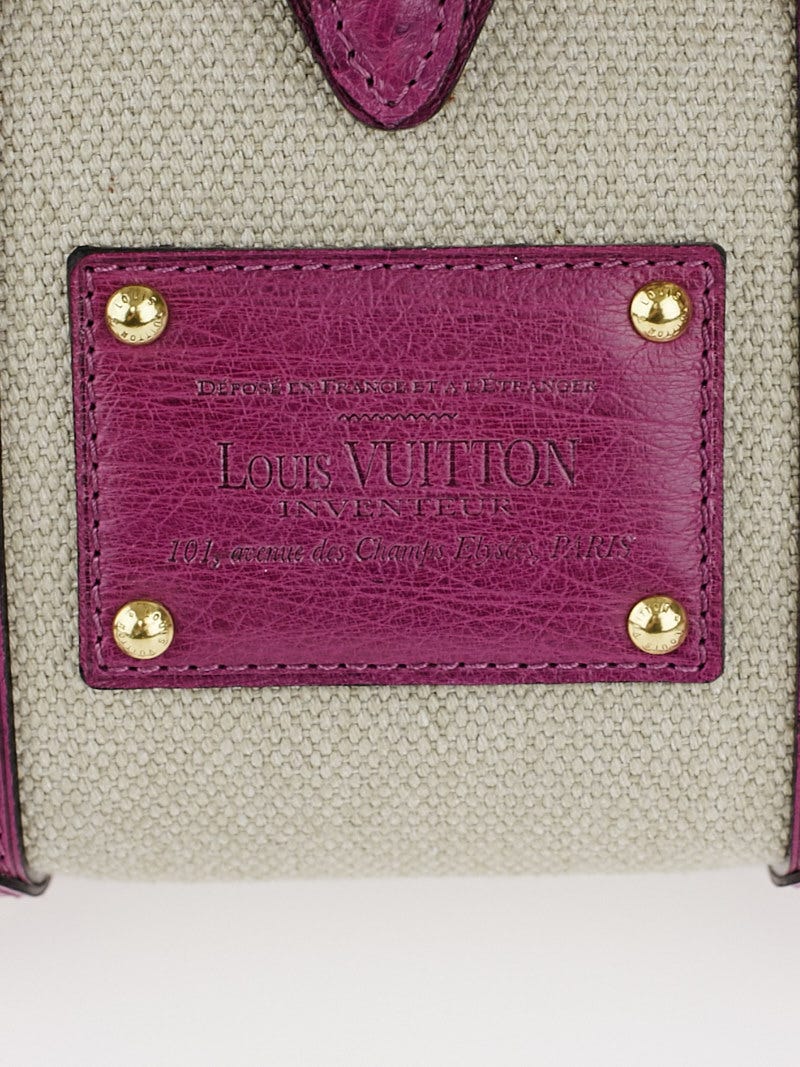Louis Vuitton Limited Edition Sac de Nuit Toile Trianon Canvas