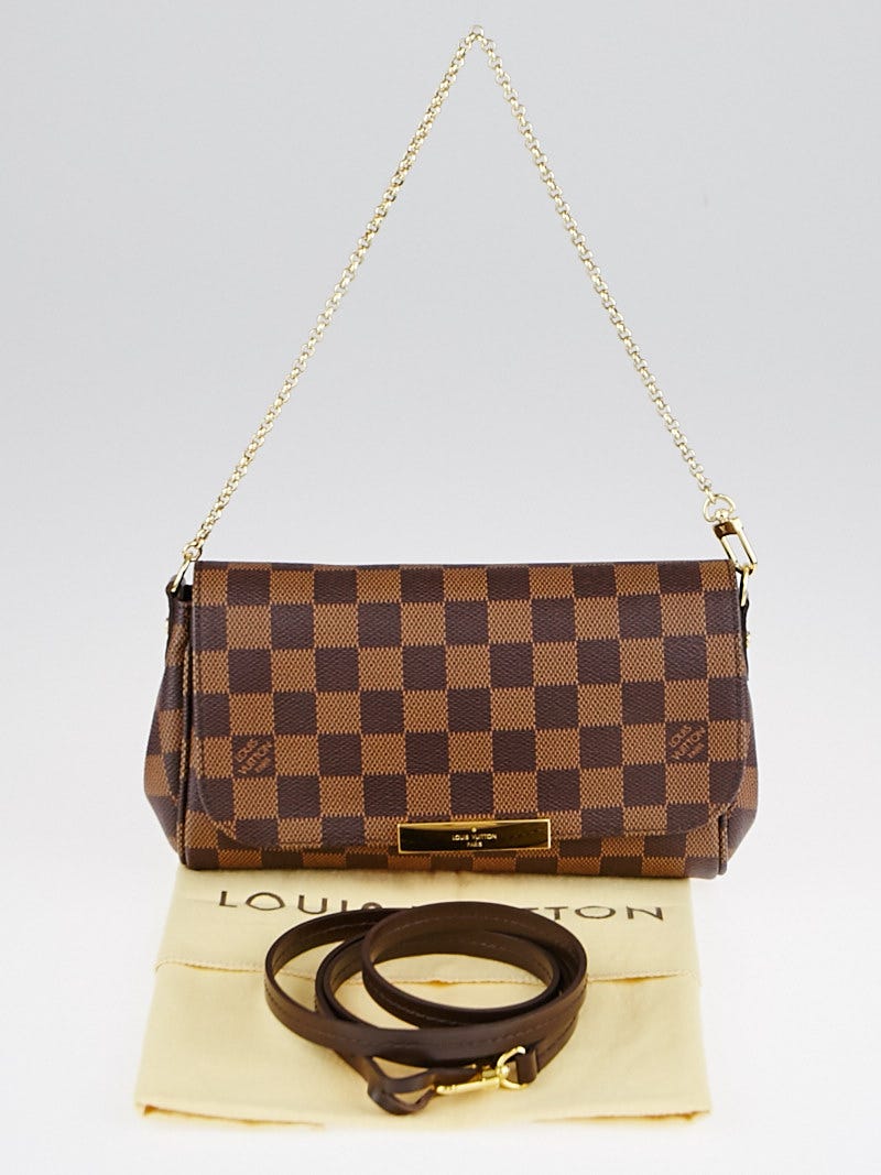 Louis Vuitton Damier Ebene Canvas Favorite PM Bag Louis Vuitton | The  Luxury Closet