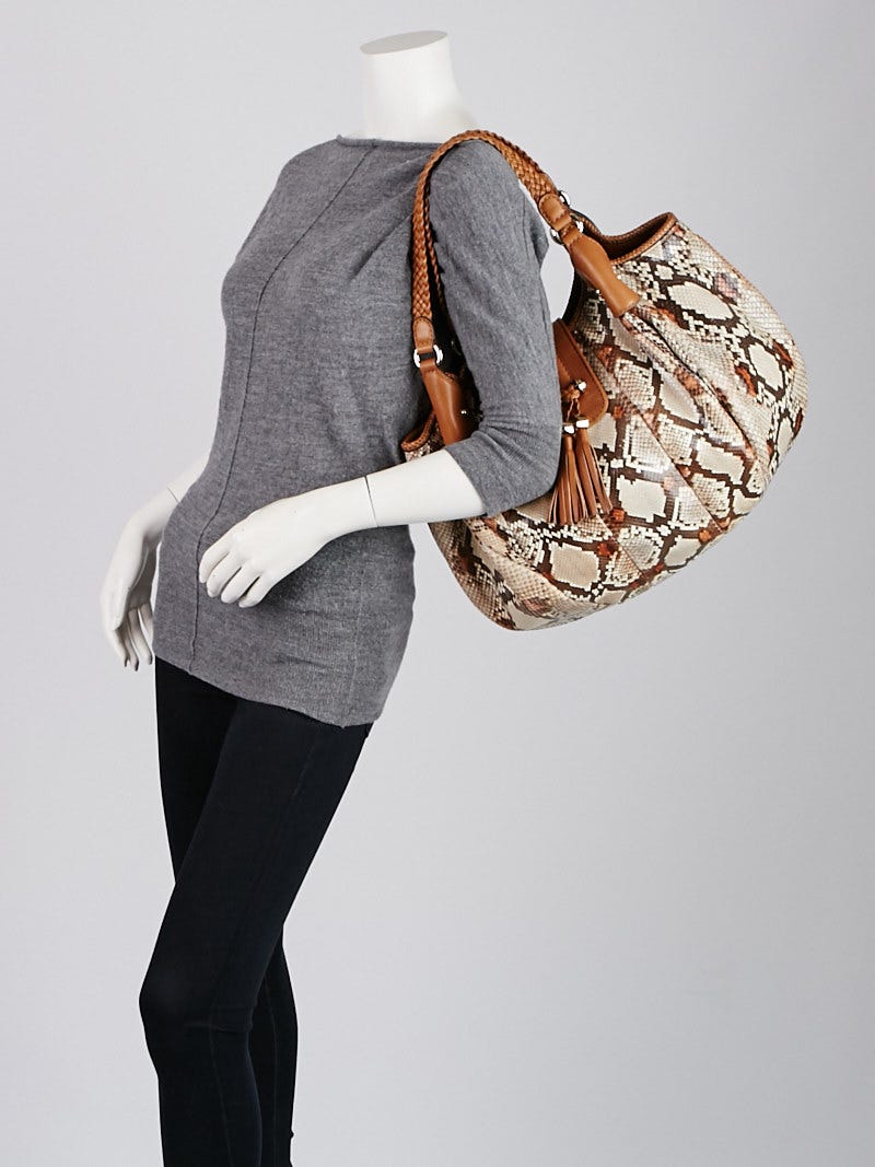 GUCCI Marrakech パイソン バッグ 257029 200047