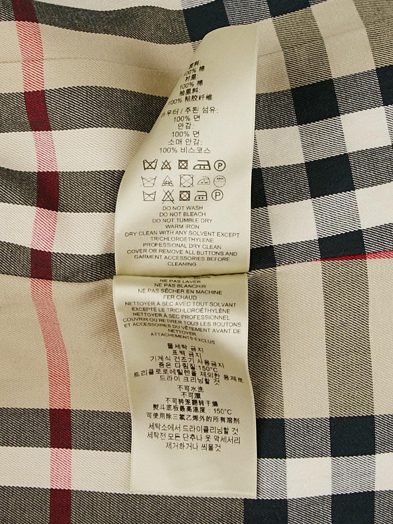 Burberry queenshouse trench deals coat