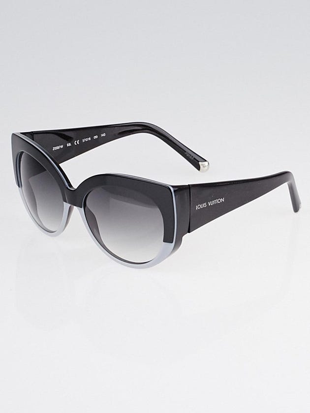 Louis Vuitton Black and Grey Oversized Acetate Frame Veronika Sunglasses-Z0587W