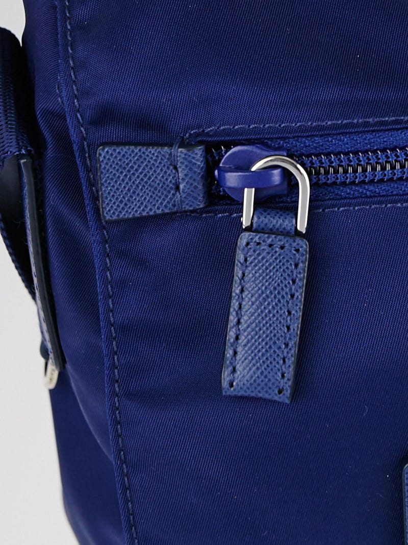 【Tokky SnoFlqx様】プラダ ナロータイ Prada Royal Vela Nylon and Saffiano Leather Messenger Bag