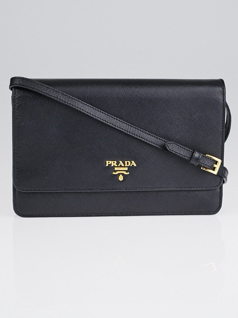 Prada leather clutch bag best sale