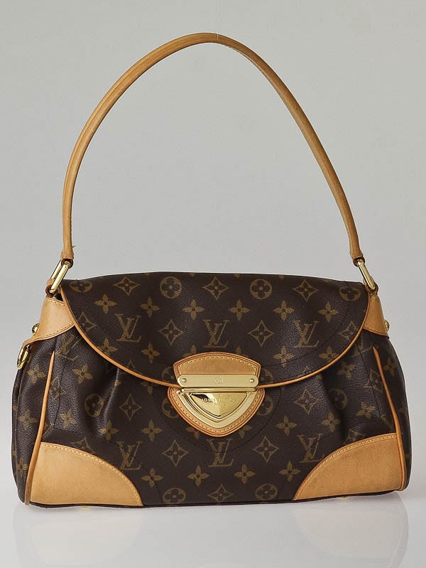 Louis Vuitton Pre-Owned Brown Monogram Beverly MM Canvas