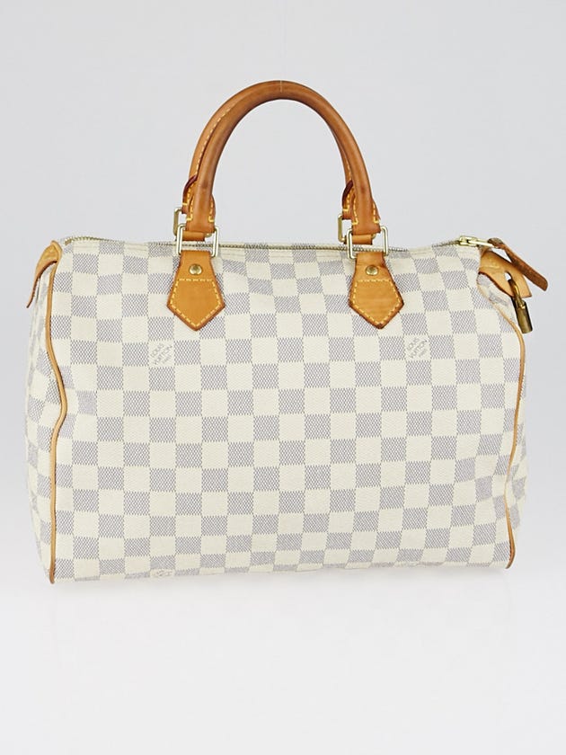 Louis Vuitton Damier Azur Canvas Speedy 30 Bag