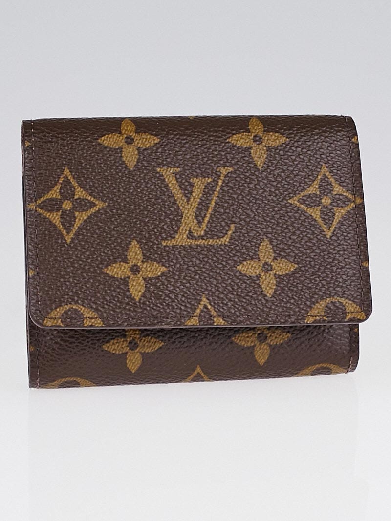 関税込★Louis Vuitton★Envelope Business CardHolder Monogram Louis Vuitton Monogram Canvas Envelope Business Card Holder