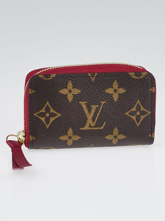 Louis Vuitton Fuchsia Monogram Canvas Zippy Multicartes Wallet