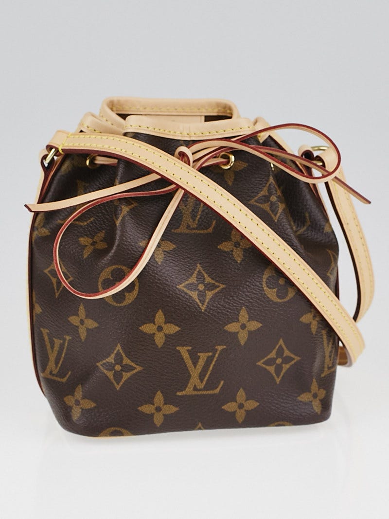 Louis Vuitton Monogram Canvas Nano Noe Drawstring Bucket Bag Louis Vuitton  | The Luxury Closet