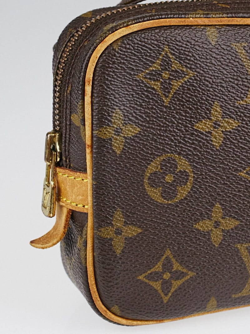 Louis Vuitton Vintage Monogram Canvas Pochette Marly Bandouliere Bag -  Yoogi's Closet