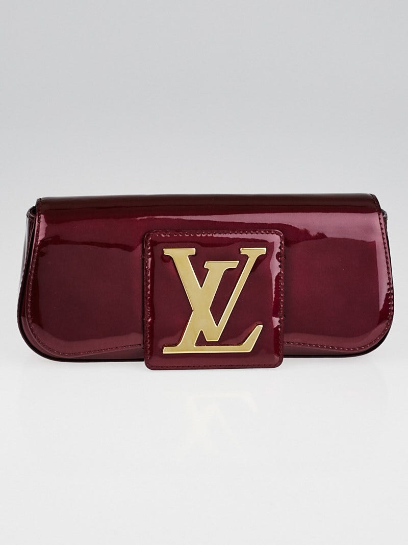 Second Hand Louis Vuitton Rouge Fauviste Vernis Pochette Sobe