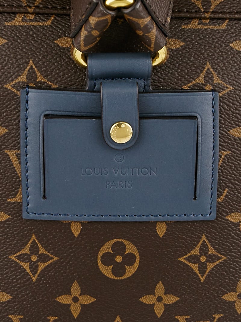 Louis Vuitton Monogram Canvas Blue Cuir Ombre Leather Slate