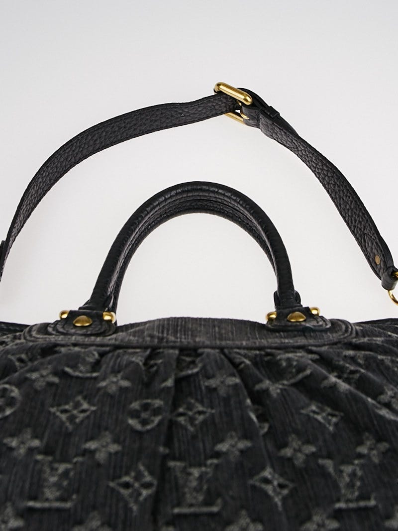 スーパーコピー 激安 - ブランドコピー代引き高品質専門店 Neo Denim Monogram Denim Black Vuitton Louis Cabby Bag MM リップライナー