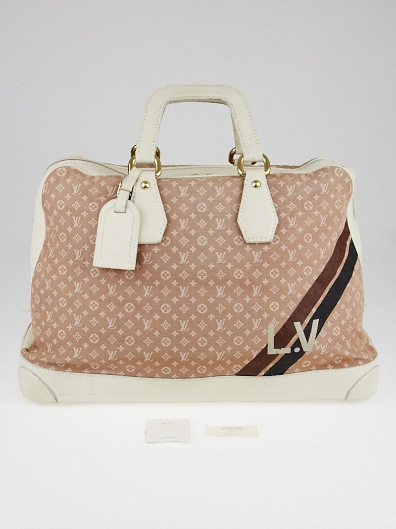 Louis Vuitton Brown Mini Lin Canvas Diaper Bag - Yoogi's Closet
