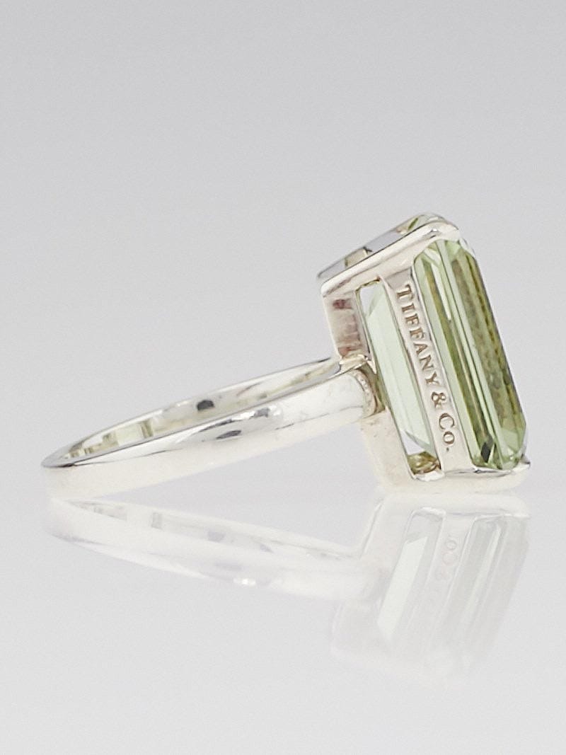Prasiolite ring tiffany online