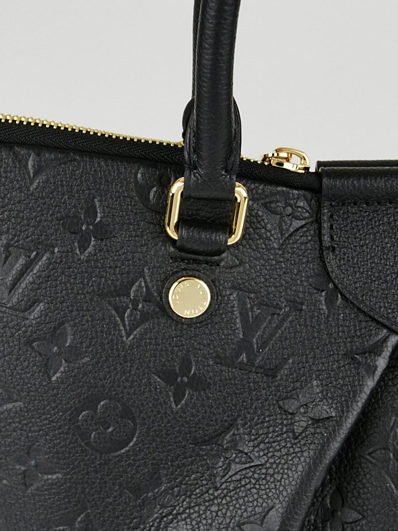 Louis Vuitton Black Monogram Empreinte Mazarine MM Bag - Yoogi's Closet