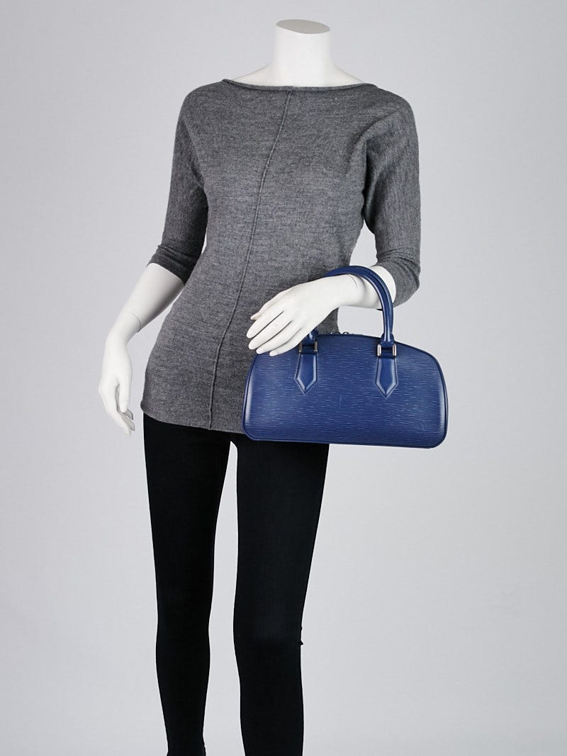Louis Vuitton Myrtille Blue Epi Leather Jasmin Bag - Yoogi's Closet
