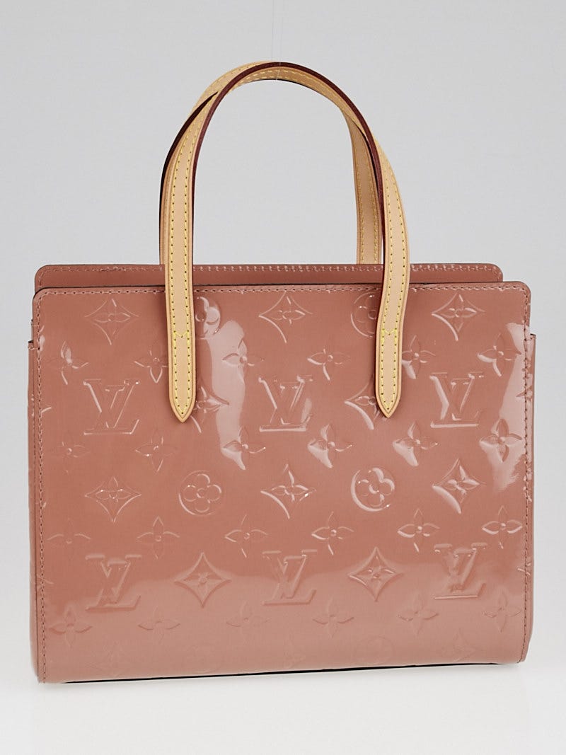 Louis Vuitton Rose Velours Monogram Vernis Catalina BB Bag - Yoogi's Closet