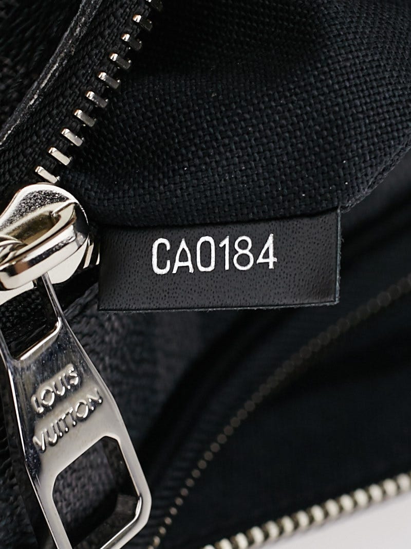 Louis Vuitton Black Damier Graphite Ambler Cloth ref.1018224 - Joli Closet